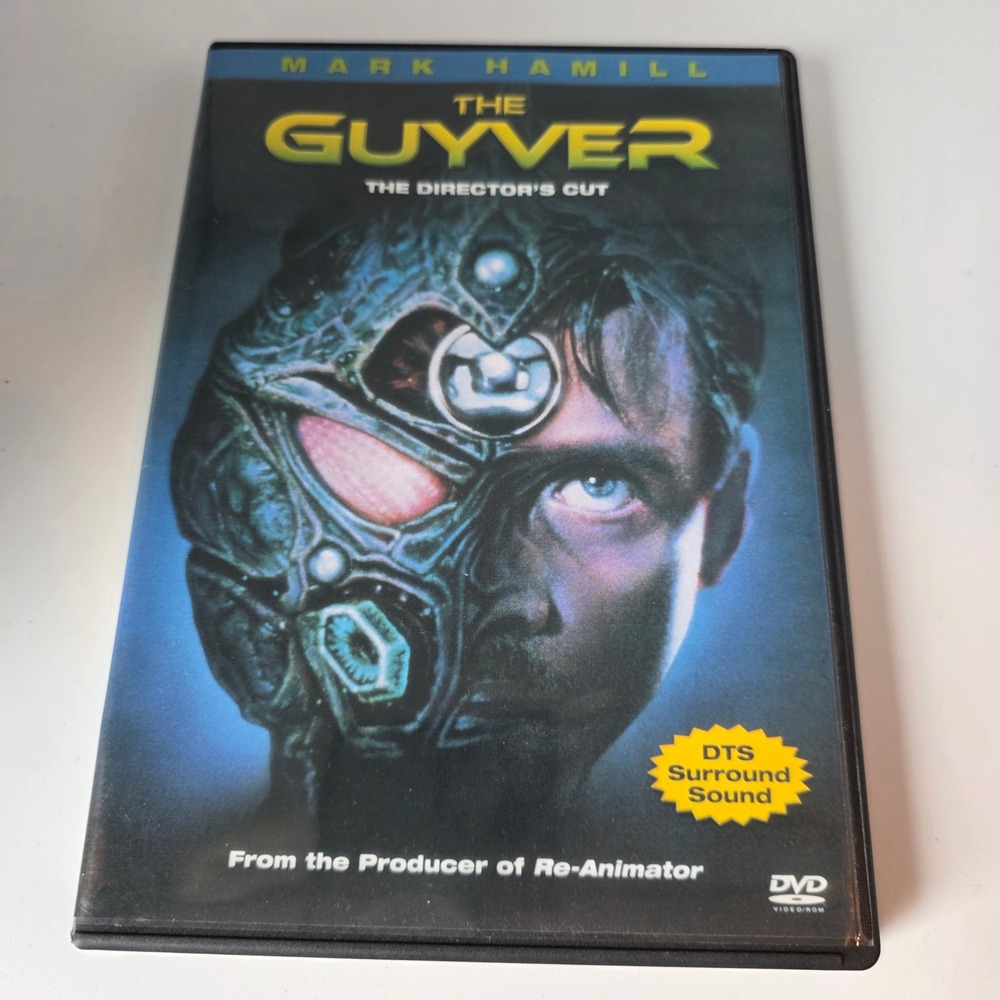 The Guyver DVD Director's Cut Mark Hamill Sci-Fi‎ Movie N7419 New Line Cinema